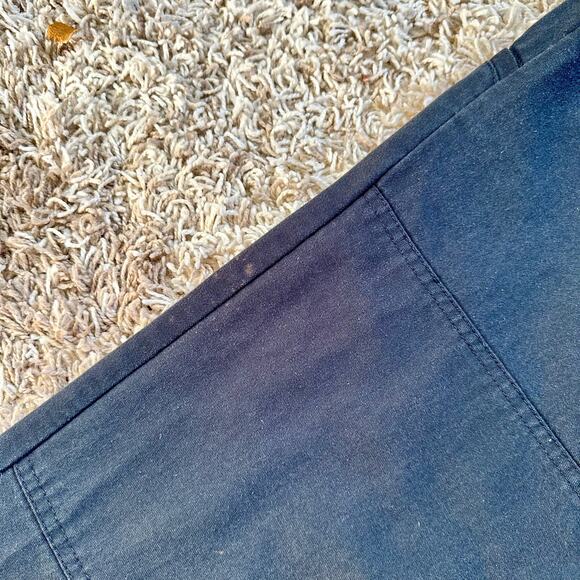 Dickies Black Faded Chino Pants Logo Workwear Mens 34x32 - Picture 11 of 13